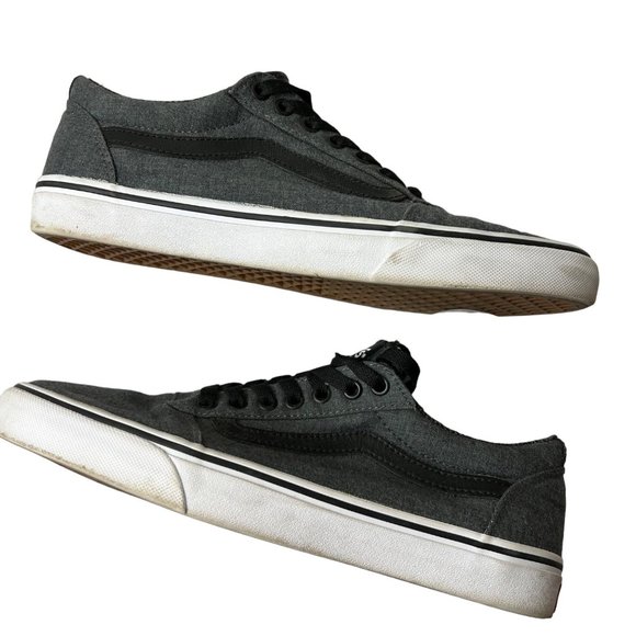 Vans Other - VANS Shoe Mens WARD DX Skate Ortholite Sneakers 9.5 Grey Black